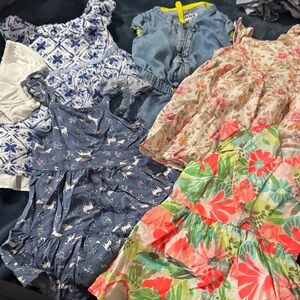 Colorful Floral and Patterned Dresses Bundle